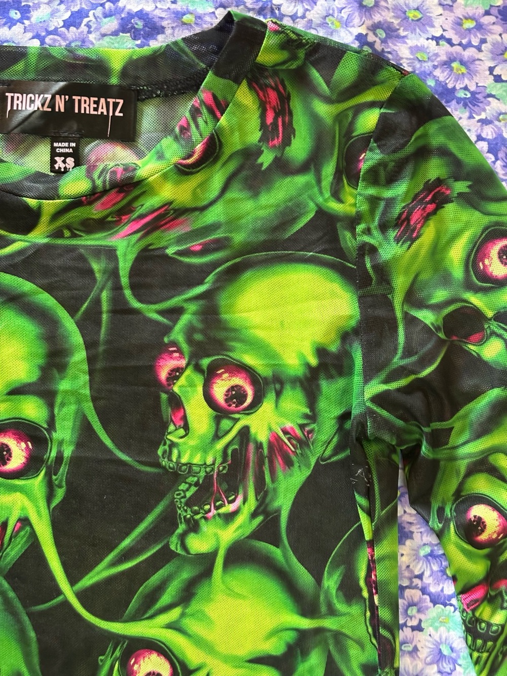 Zombie Sheer Top - Picture 10 of 11